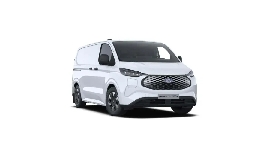 Renting Coches Baratos Ford Transit Custom Van 320 L1 BEV automática Trend Blanco