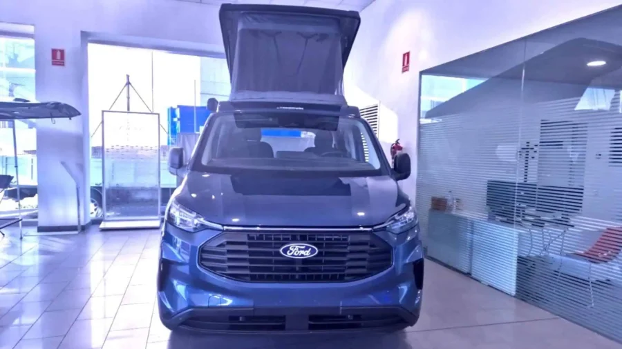 Renting Coches Baratos Ford Transit Custom Kombi 2.0 EcoBlue 320 L1 Trend CAMPERIZADA Magnetic