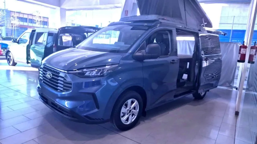 Renting Coches Baratos Ford Transit Custom Kombi 2.0 EcoBlue 320 L1 Trend CAMPERIZADA Magnetic