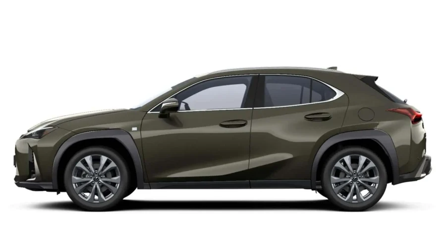 Renting Coches Baratos Lexus UX 300h F Sport Legend Verde Oliva, Gris Berlín, Titanium, Negro Graphite, Blanco Nova, Azul Eléctrico, Copper Petra
