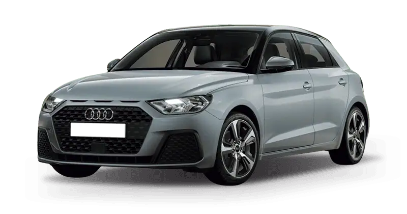 Renting Coches Baratos 30 TFSI S tronic Adrenalin Gris Flecha / Techo Negro, Blanco Glaciar / Techo Negro