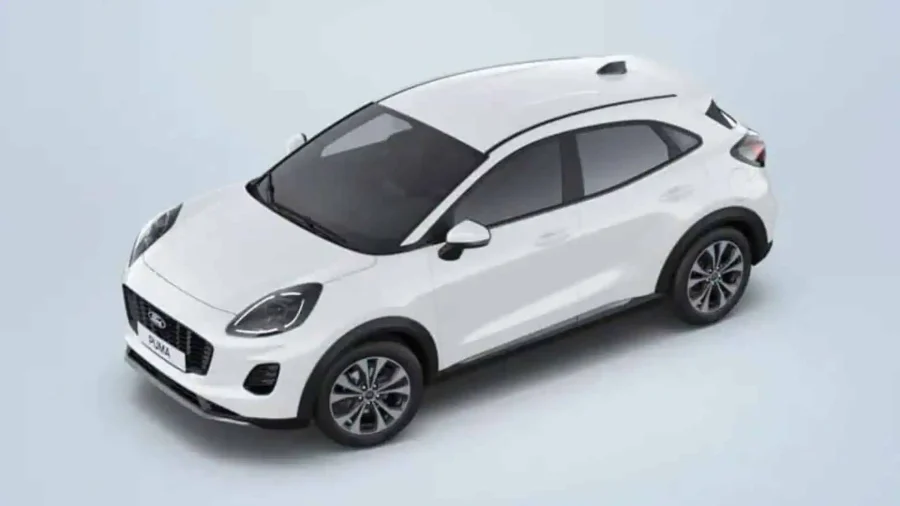 Renting Coches Baratos Ford Puma EcoBoost MHEV Titanium Blanco