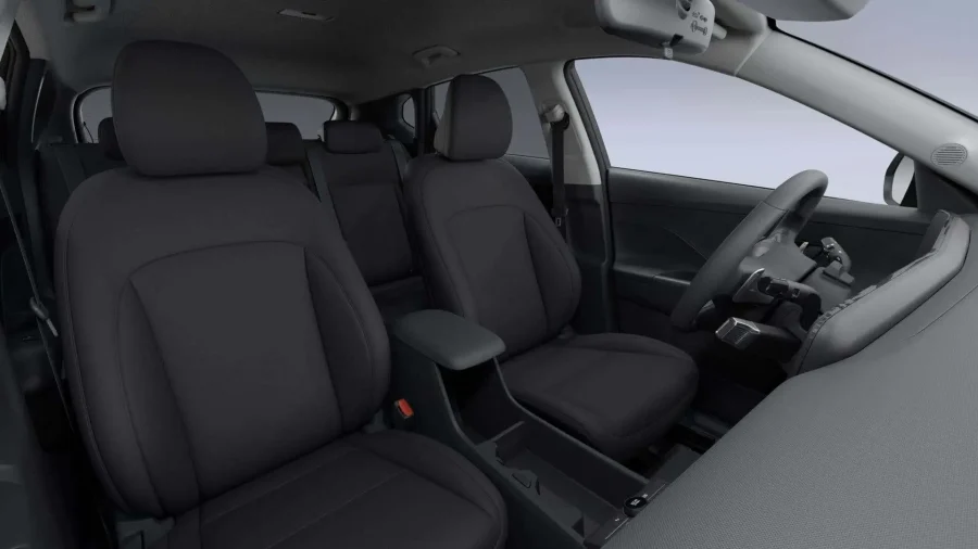 Renting Coches Baratos Hyundai Kona HEV 1.6 GDi DT Maxx Atlas White, Ecotronic Gray
