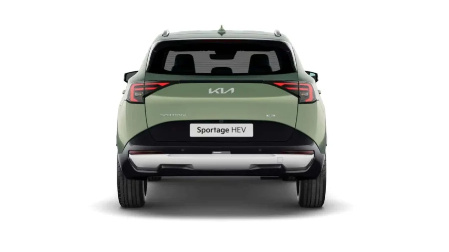 Renting Coches Baratos Kia Sportage 1.6 T-GDi HEV Drive 4×2 Experience Green, Cassa White, Deluxe White, Black Pearl, Lunar Silver, Dark Penta Metal