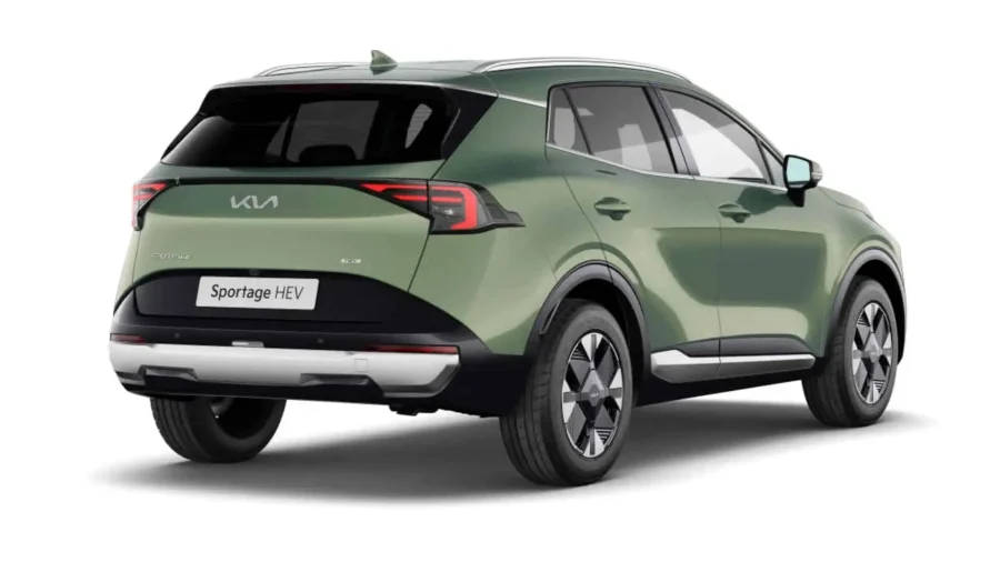 Renting Coches Baratos Kia Sportage 1.6 T-GDi HEV Drive 4×2 Experience Green, Cassa White, Deluxe White, Black Pearl, Lunar Silver, Dark Penta Metal