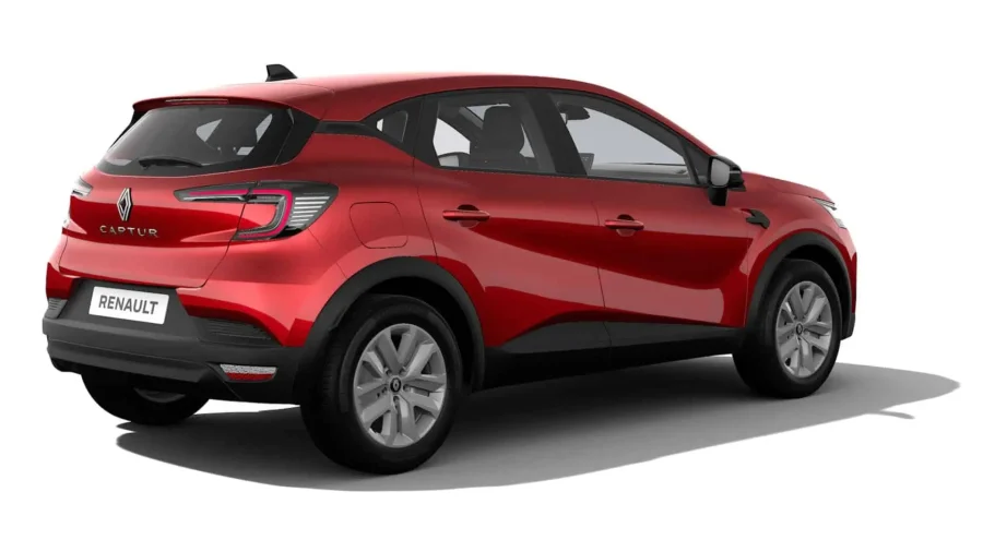 Renting Coches Baratos Renault Captur Evolution ECO-G Rojo Deseo