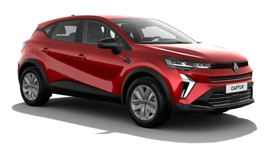 Renting Coches Baratos Renault Captur Evolution ECO-G Rojo Deseo