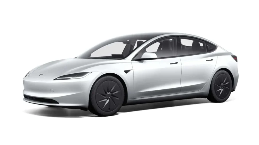 Renting Coches Baratos Tesla Model 3 RWD Blanco multicapa