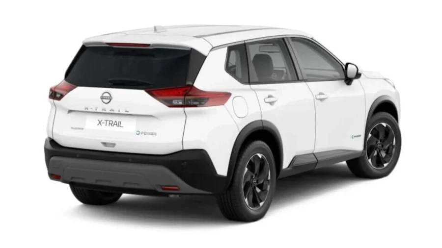 Renting Coches Baratos Nissan X-Trail e-Power 4×4 5 Plazas auto. Acenta Yuki White