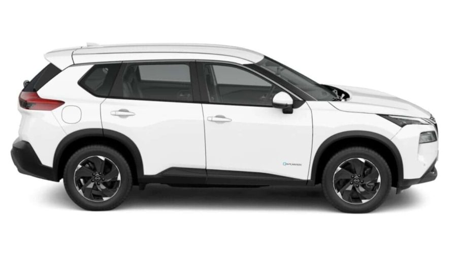 Renting Coches Baratos Nissan X-Trail e-Power 4×4 5 Plazas auto. Acenta Yuki White