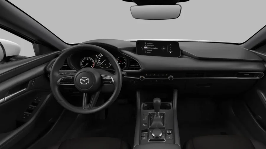 Renting Coches Baratos Mazda 3 e-SKYACTIV Automático Prime-Line Arctic White