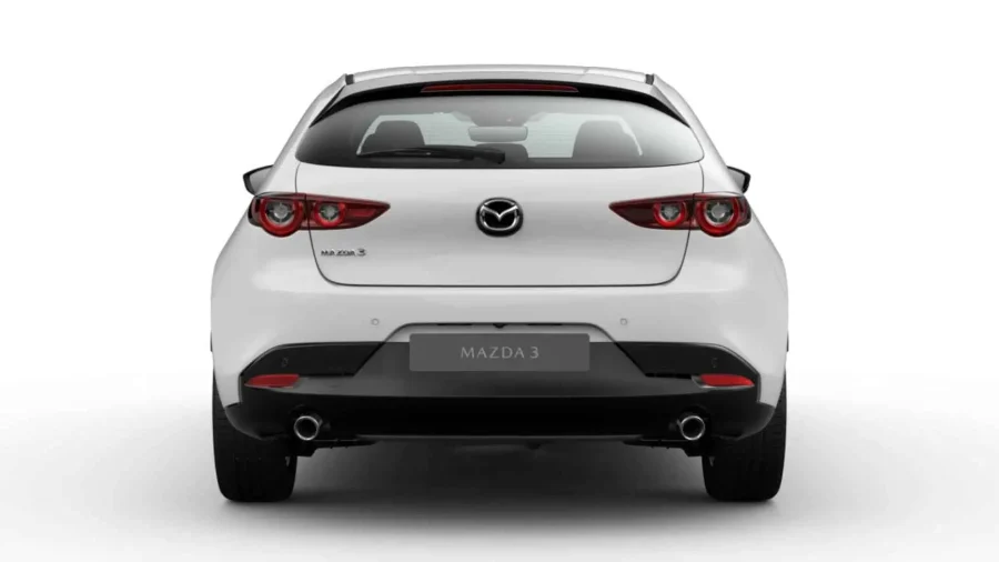 Renting Coches Baratos Mazda 3 2.5 e-SKYACTIV G MHEV 6MT Prime-Line Artic White