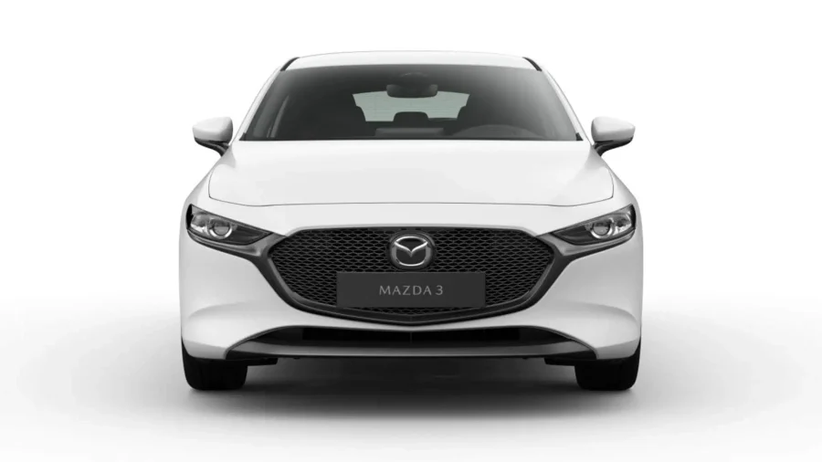 Renting Coches Baratos Mazda 3 2.5 e-SKYACTIV G MHEV 6MT Prime-Line Artic White