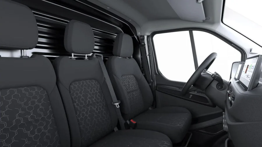 Renting Coches Baratos Ford Transit City Van 300 L1 56kWh Automática Trend Blanco