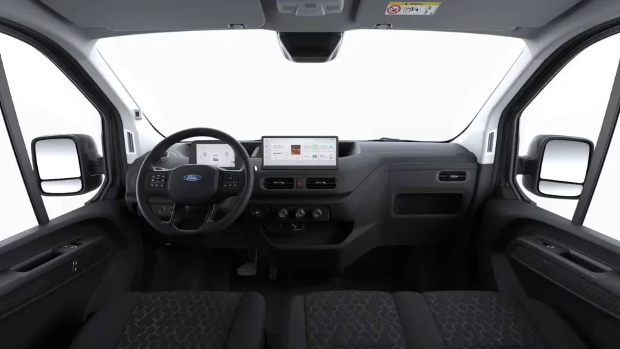 Renting Coches Baratos Ford Transit City Van 300 L1 56kWh Automática Trend Blanco