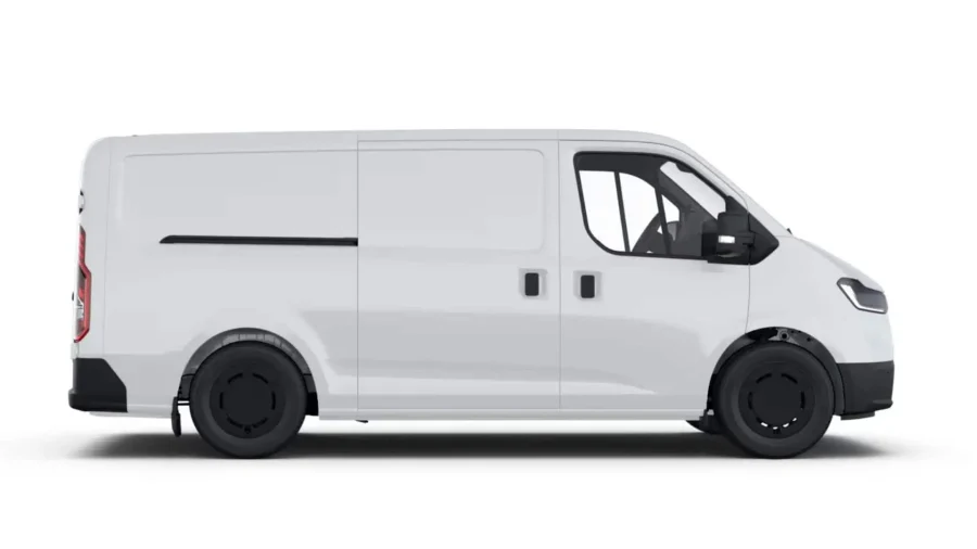 Renting Coches Baratos Ford Transit City Van 300 L1 56kWh Automática Trend Blanco