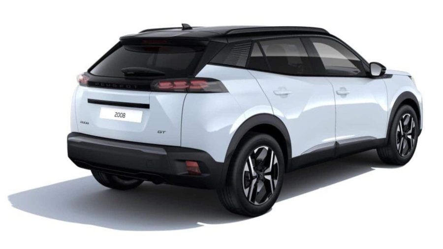 Renting Coches Baratos Peugeot 2008 GT Hybrid 145 eDCS6 Blanco Okenite