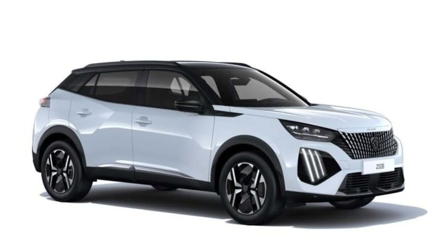 Renting Coches Baratos Peugeot 2008 GT Hybrid 145 eDCS6 Blanco Okenite