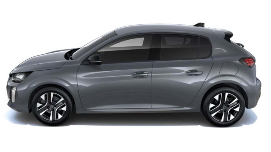 Renting Coches Baratos Peugeot 208 Allure Gasolina 100 S&S 6 Vel. Man Gris Selenium