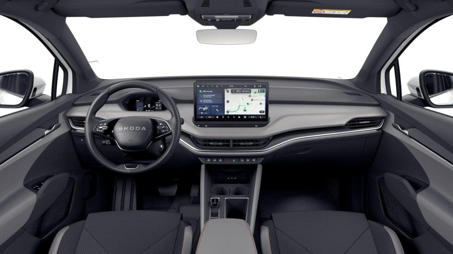 Renting Coches Baratos Skoda Elroq 85 Blanco Luna