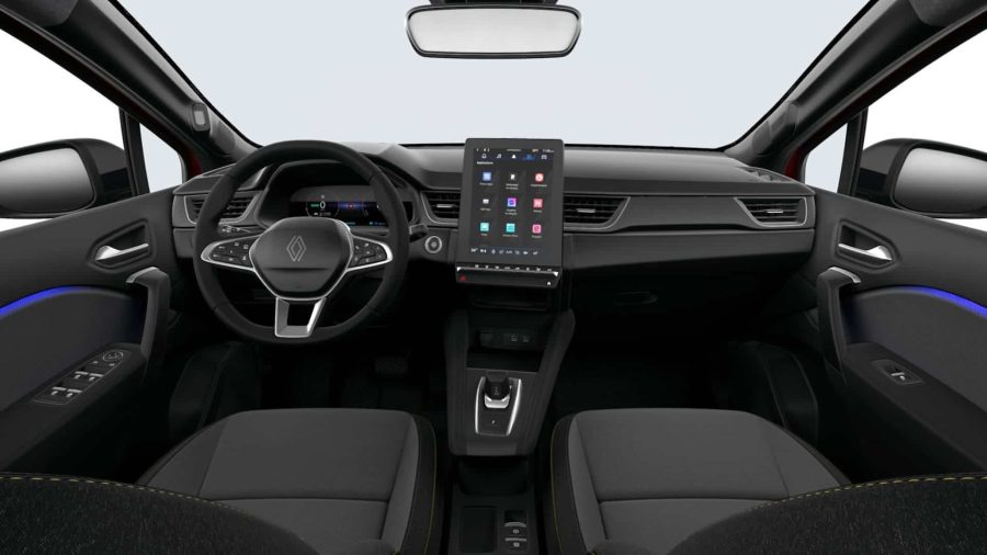 Renting Coches Baratos Renault Captur E-Tech Full Hybrid Techno Rojo Deseo