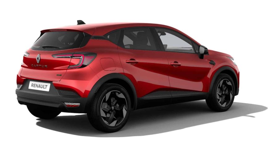 Renting Coches Baratos Renault Captur E-Tech Full Hybrid Techno Rojo Deseo