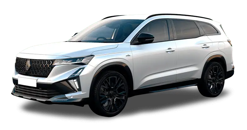 Renting Coches Baratos Renault Espace E-Tech Full Hybrid Esp. Alpine Blanco Nacarado, Gris Baltico