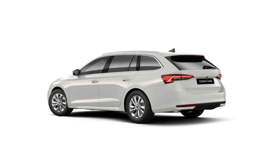 Renting Coches Baratos Skoda OCTAVIA Combi 2.0 TDi 110kW DSG 7vel Selection Blanco
