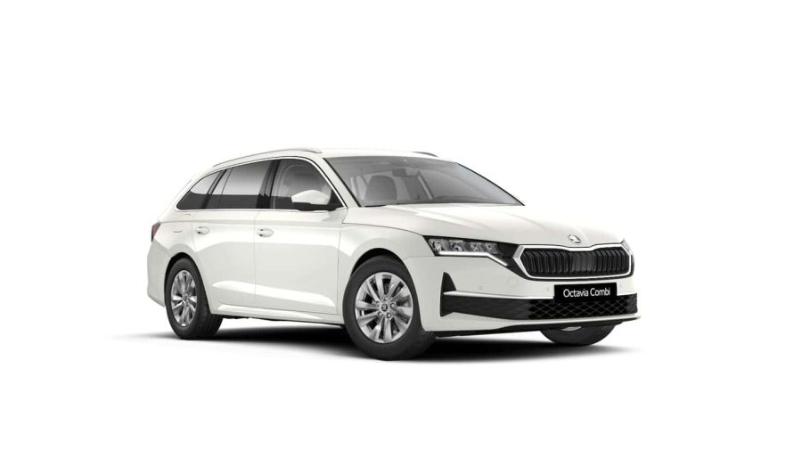 Renting Coches Baratos Skoda OCTAVIA Combi 2.0 TDi 110kW DSG 7vel Selection Blanco
