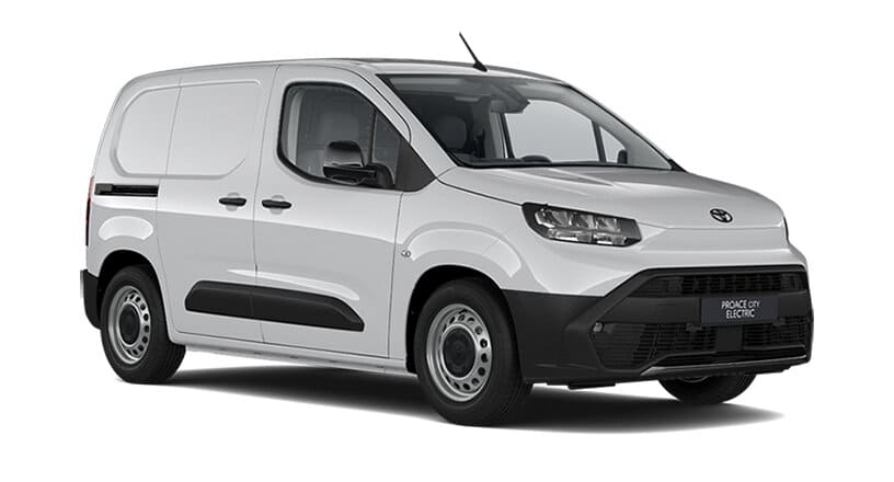 Renting Coches Baratos Toyota Proace City VAN 50kW EV L1 GX Blanco Polar