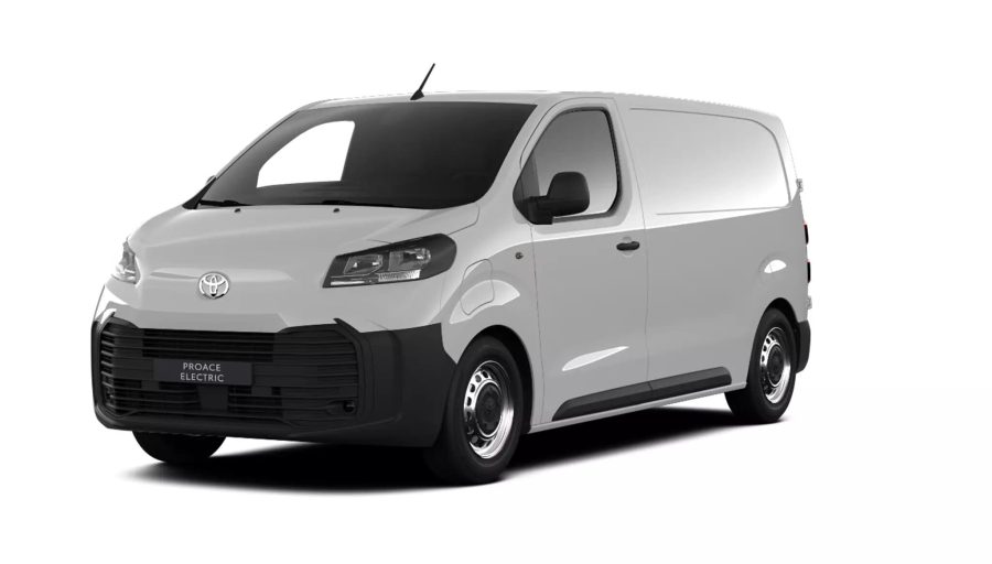 Renting Coches Baratos Toyota Proace VAN EV L1 GX PLUS 75 kWh Blanco Polar