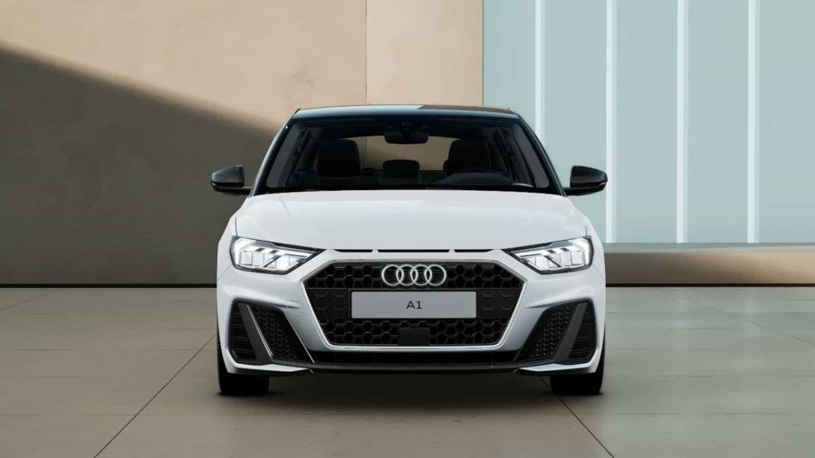 Renting Coches Baratos Audi A1 Sportback 30 TFSI S tronic Adrenalin Blanco / Techo Negro, Azul Navarra / Techo Negro, Rojo / Techo Negro
