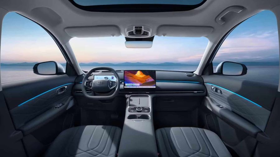 Renting Coches Baratos Geely STARRAY EM-i Max+ PHEV 218CV Azul Glaciar, Negro, Gris Grafito, Plata