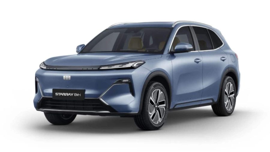 Renting Coches Baratos Geely STARRAY EM-i Max+ PHEV 218CV Azul Glaciar, Negro, Gris Grafito, Plata