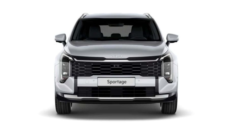 Renting Coches Baratos Kia Sportage 1.6 T-GDi HEV Drive 4×2 Deluxe White, Lunar Silver, Dark Penta Metal