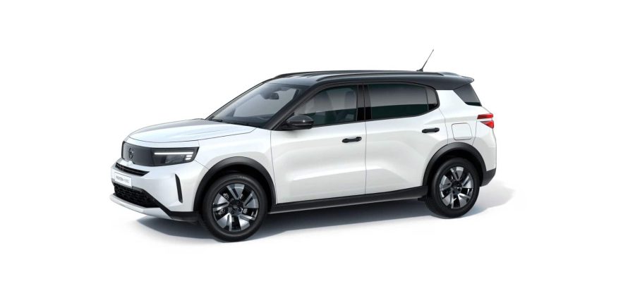Renting Coches Baratos Opel Frontera 1.2T XHT Hybrid eDCT6 107kW Ultimate Arktis White, Kristall Silver