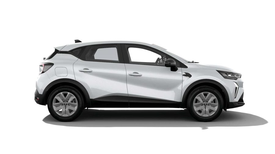 Renting Coches Baratos Renault Captur evolut TCe 103kW EDC mild hyb. Blanco Nacarado, Gris Casiopea