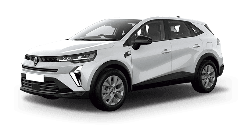 Renting Coches Baratos Renault Symbioz ECO-G Evolution Blanco Nacarado, Gris Zinc
